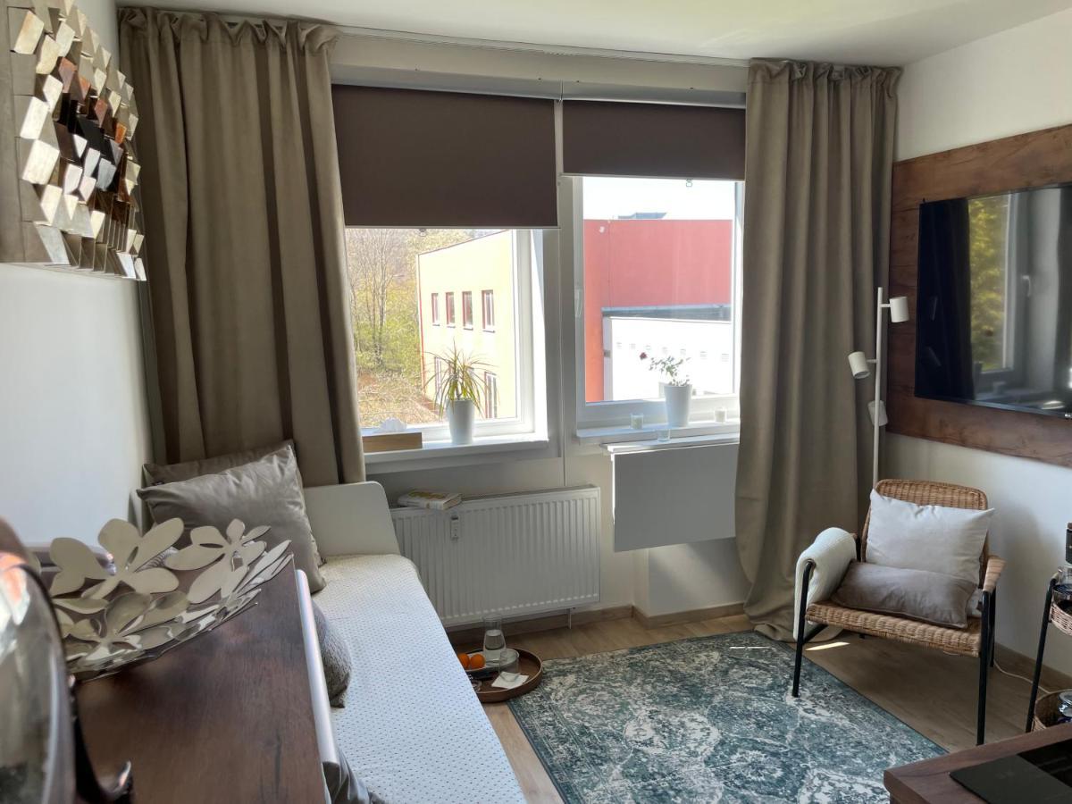 De Luxe Apartment, Wifi, Tv 65" Prag Exterior foto