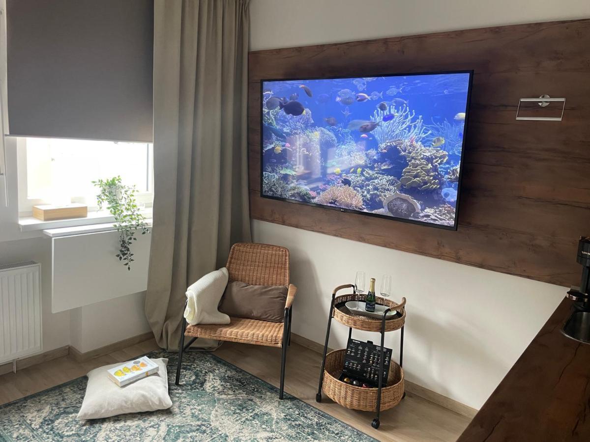 De Luxe Apartment, Wifi, Tv 65" Prag Exterior foto