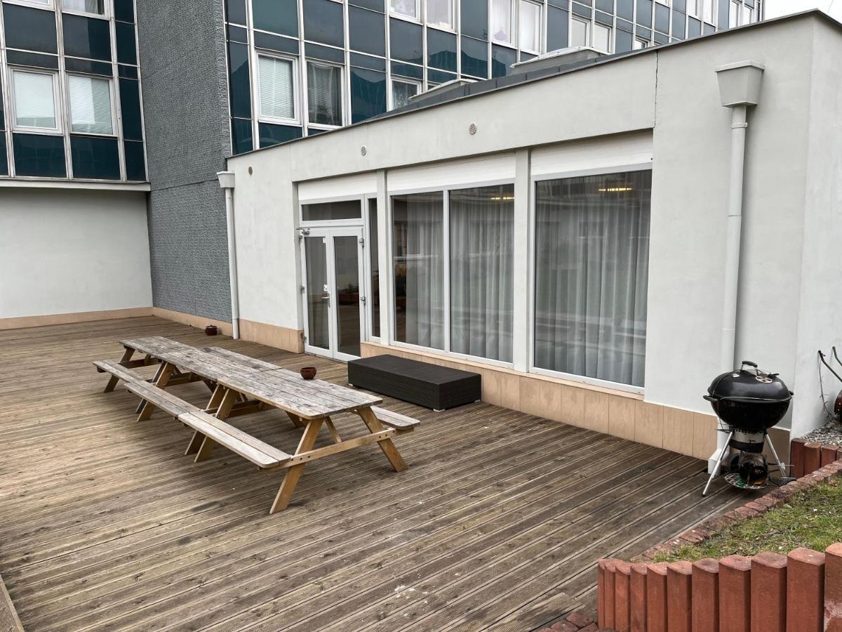De Luxe Apartment, Wifi, Tv 65" Prag Exterior foto